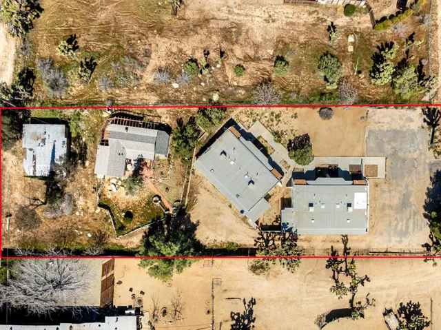 Aerial Overhead View of the property