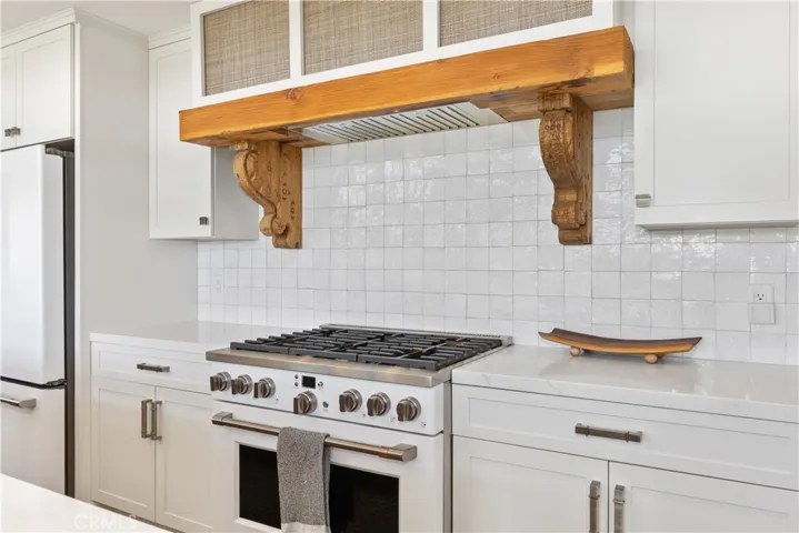 GE Cafe appliances. Custom carved corbel from Columbia