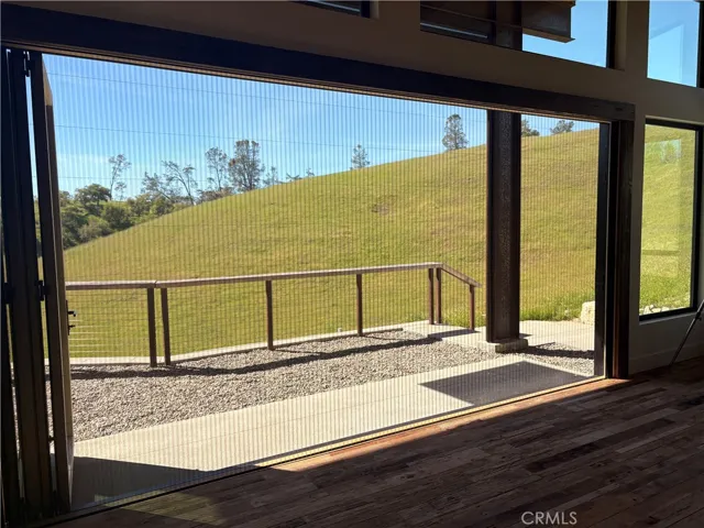 Interior screen for living room when you open wide the retractable doors. The foyer and primary have the same.