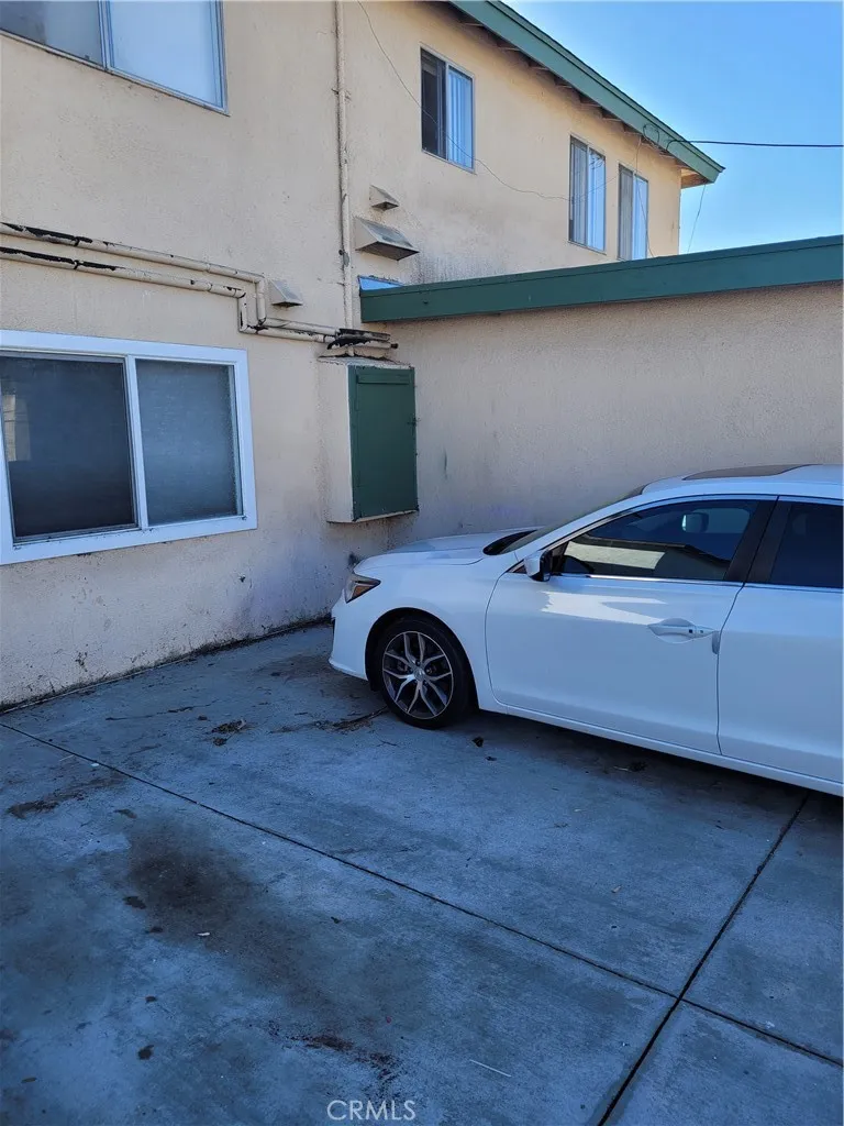 Rear Parking area