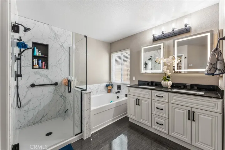 Fully Remodeled Primary Bathroom with Soaking Tub