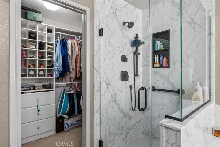 Primay Bathroom - view to Closet