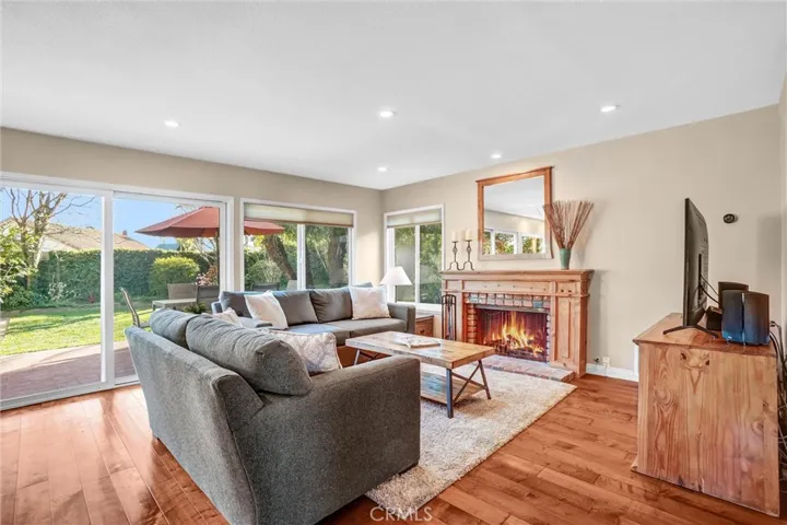 Family Room with Fireplace