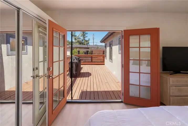 Primary Bed French Doors