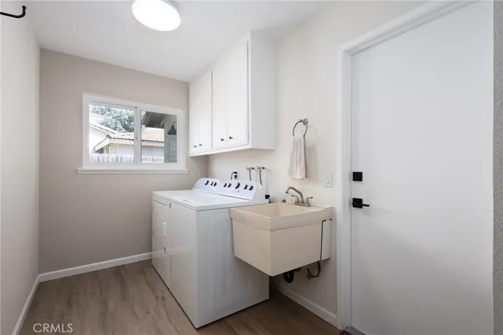 indoor laundry room