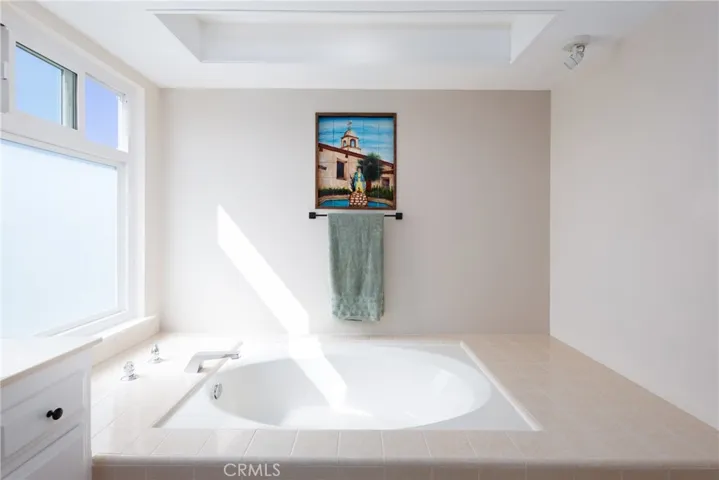 upstairs primary bathroom