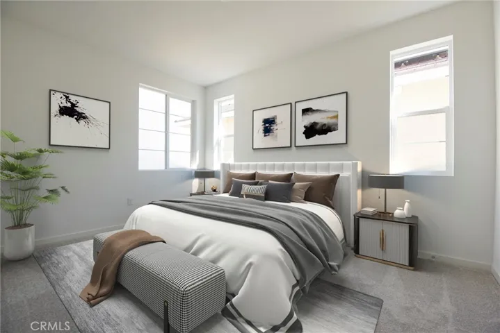 Bedroom 2 - virtually staged