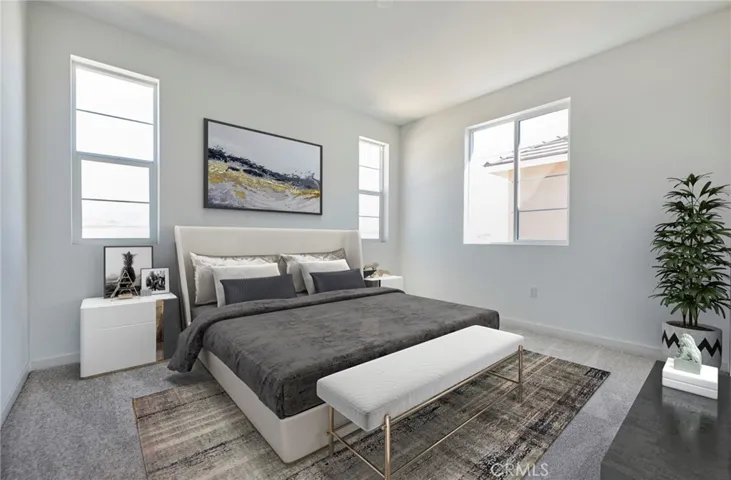 Bedroom 1 - virtually staged