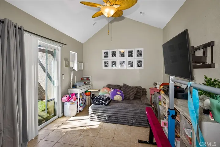 Extra room... Sliding glass door opens up to private patio