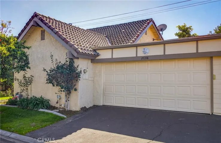 2 car attached garage