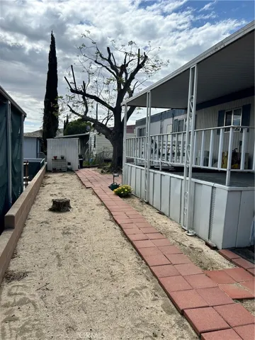 left side of property