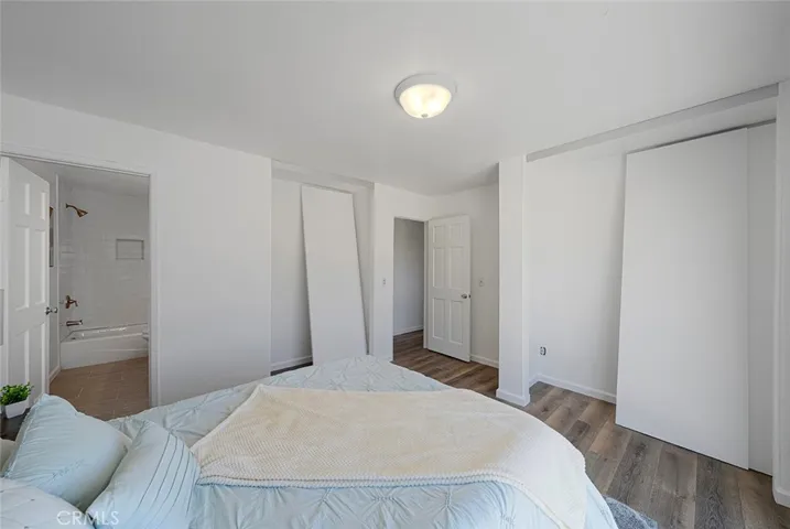 Two separate closets (Closet doors to be installed)