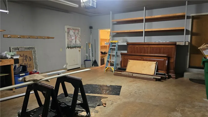 Finished Garage interior