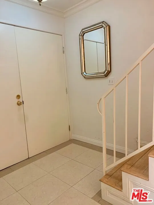 Double door entrance