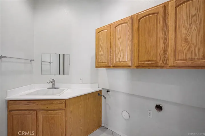 Inside Laundry area.