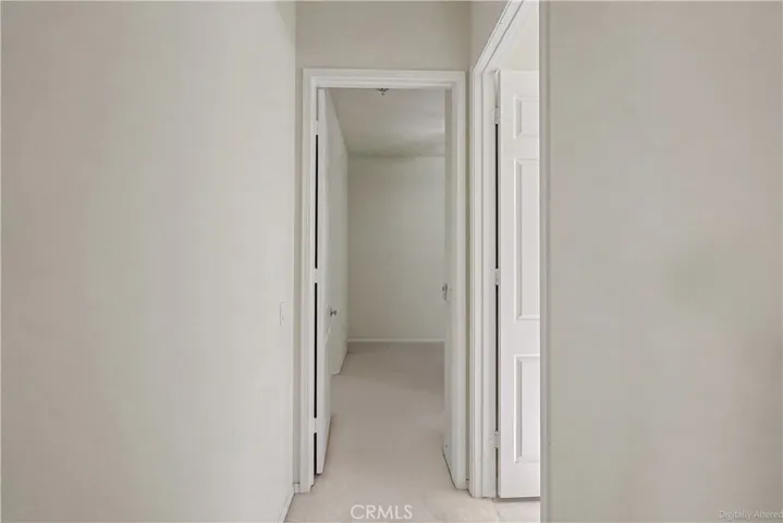 Hallway to 2nd bedroom