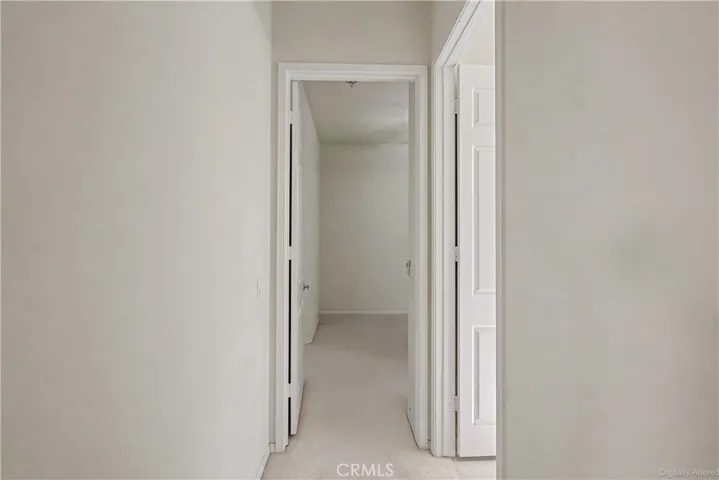 Hallway to 2nd bedroom