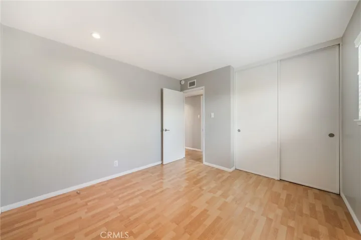 Bedroom 3 is also large with a closet that was extended to the ceiling creating more space.