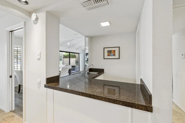 Wet Bar From Kitchen