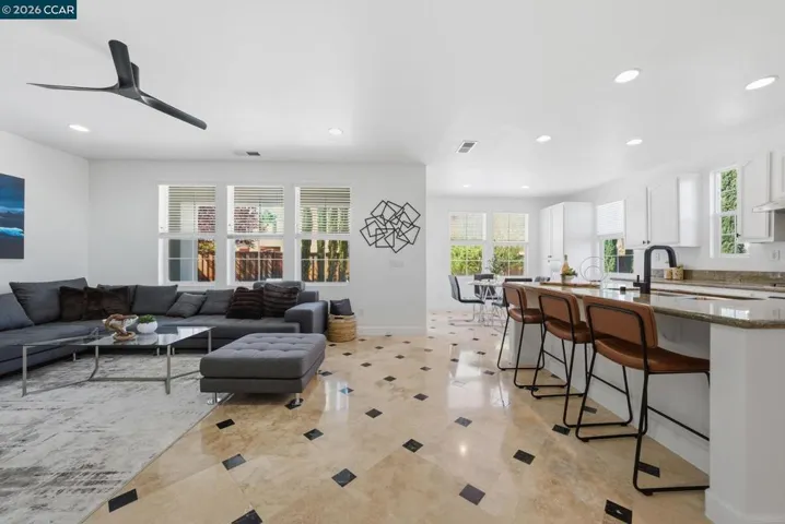 Great Room opens to Kitchen