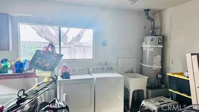 UNIT B - Garage with Laundry Area