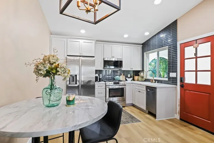 Kitchen from living room