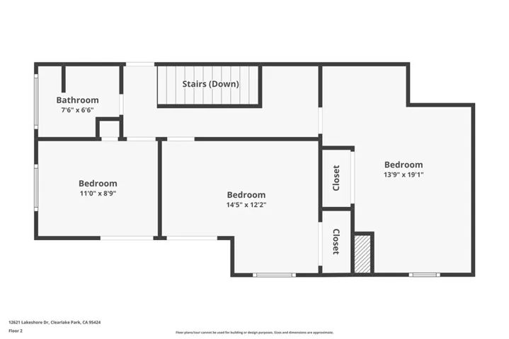2nd floor- dimensions are approximate