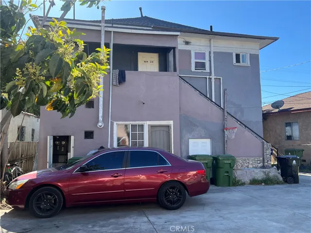 back of the front building