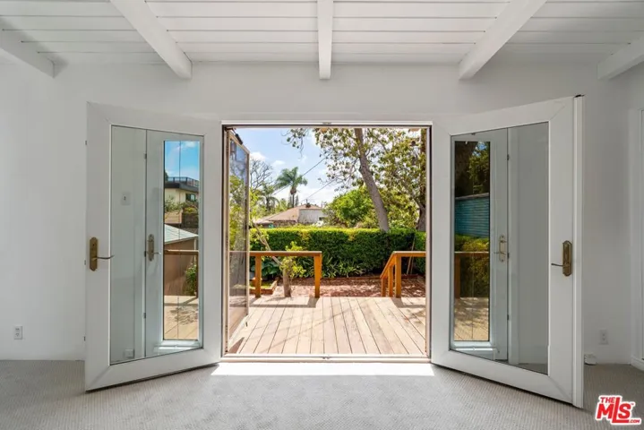 Primary Bdrm with Private Deck