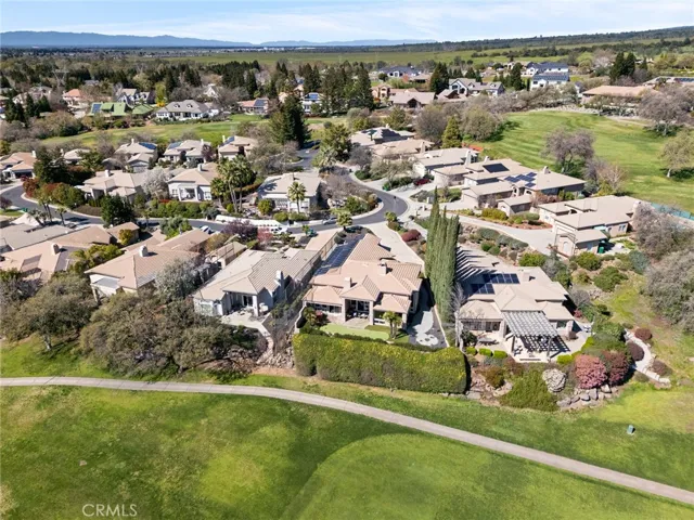 High aerial looking from the 5th hole _3191 Via Casita Place | Chico, CA