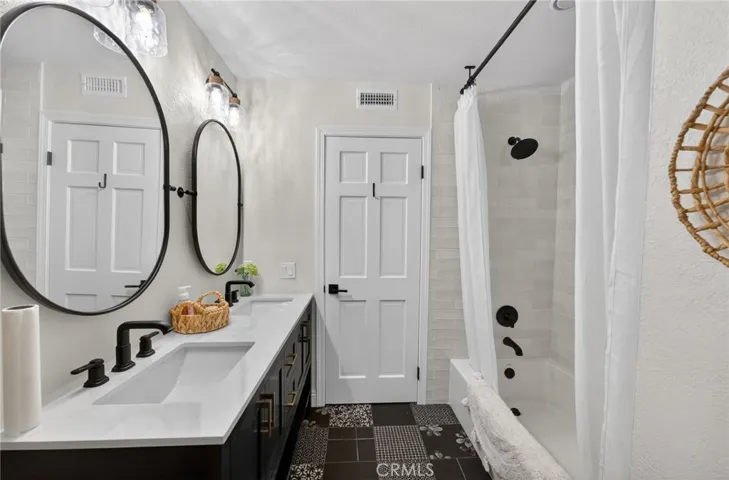 completely remodeled bathroom