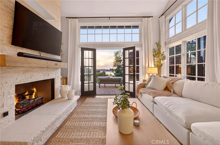 living room view