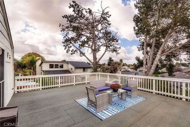 Sundeck over garage.