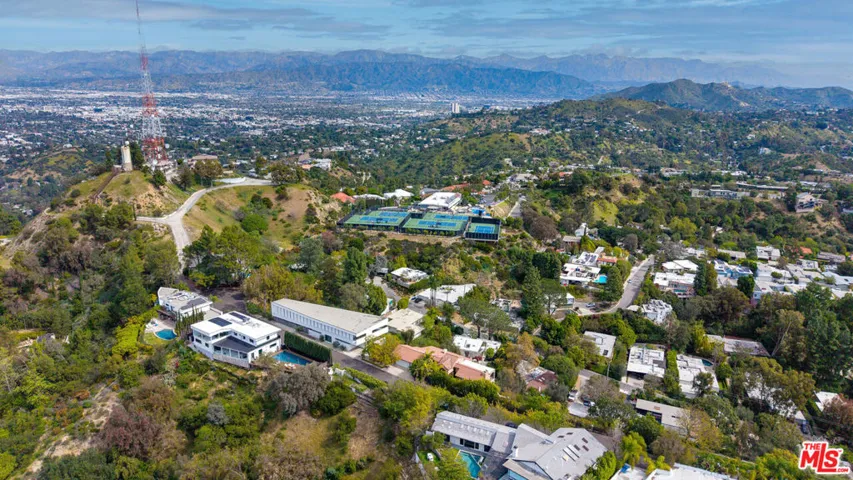Aerial towards Northeast