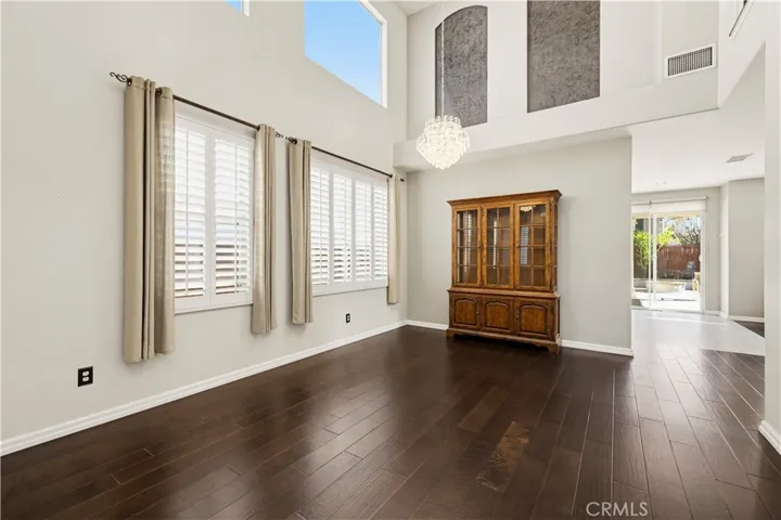 Living and dining room
