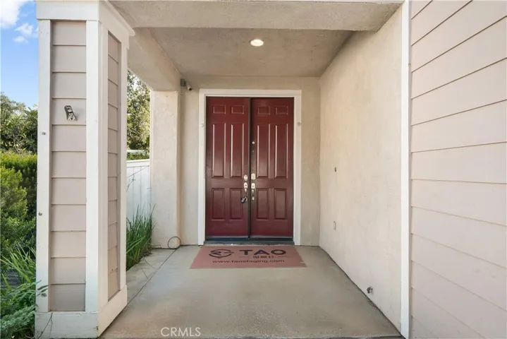 Double Door Entrance