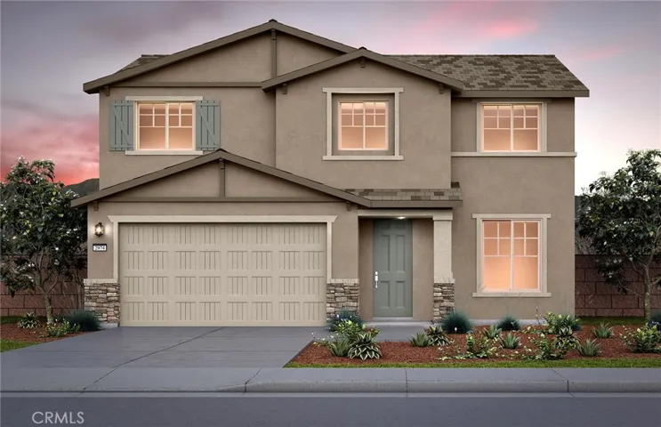 This illustration is a rendered interpretation of the floor plan.