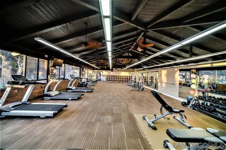 Community exercise room