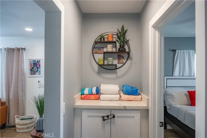 Hallway cabinets