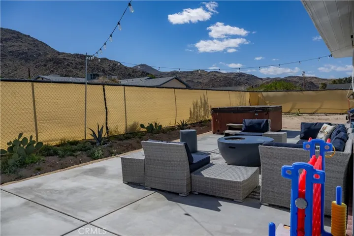 mountain view from right side yard
