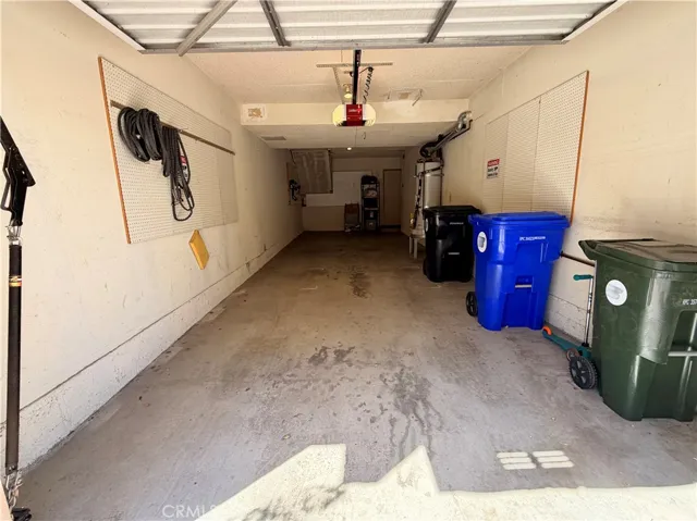 Attached private 2 car garage