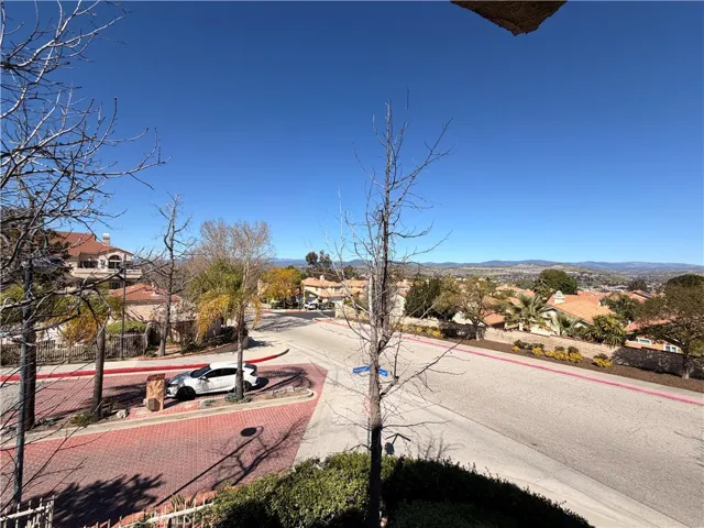 Views from the private balcony