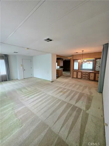 Livingroom into formal dining room.