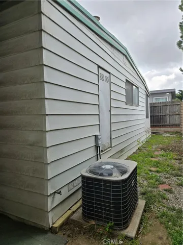 Rear of unit behind shed.