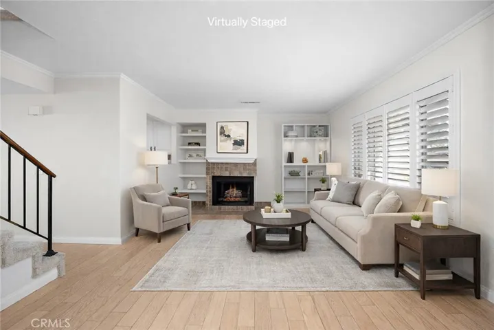 Living Room - Virtually Staged