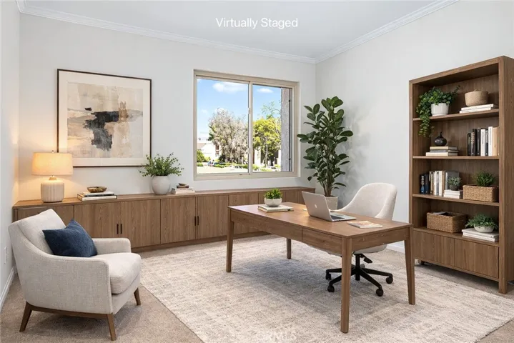 3rd upstairs Bedroom - Virtually Staged