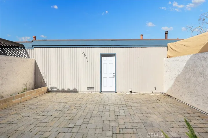 Rear Enclosed Patio