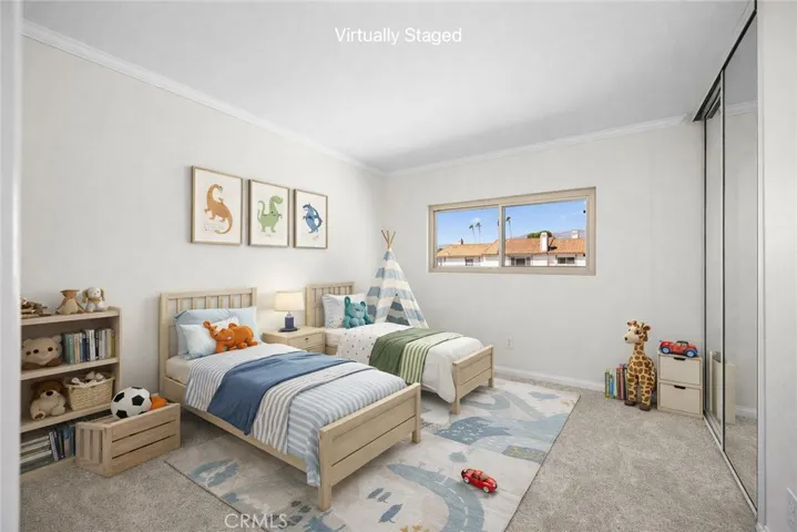 2nd upstairs Bedroom - Virtually Staged