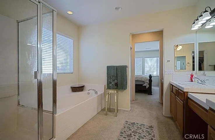 Master Bathroom Suite with Huge Soaking Tub and Seperate Shower