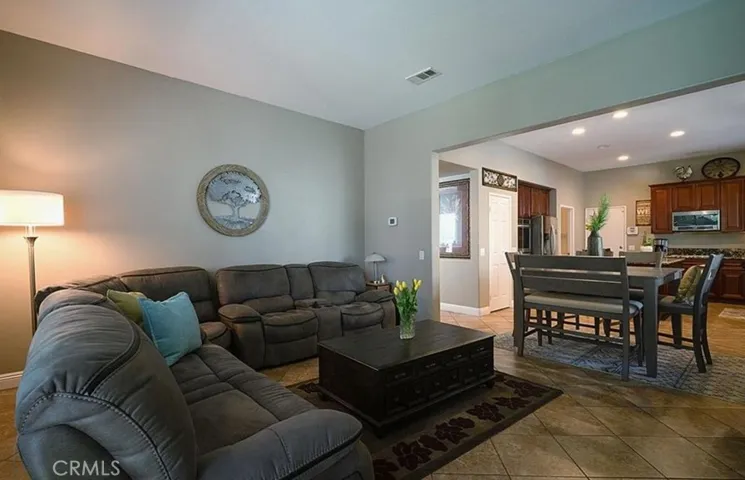Family Room Open Concept To Kitchen